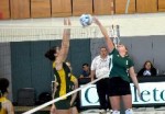 Volleyball team wins play-off match-up