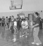 Hoop players make a memorial day for disabled youth