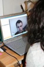 Skype shortens distance between loved ones