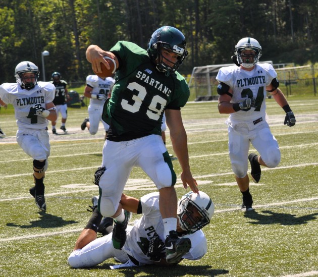 Spartans roll over Plymouth, fall to Endicott