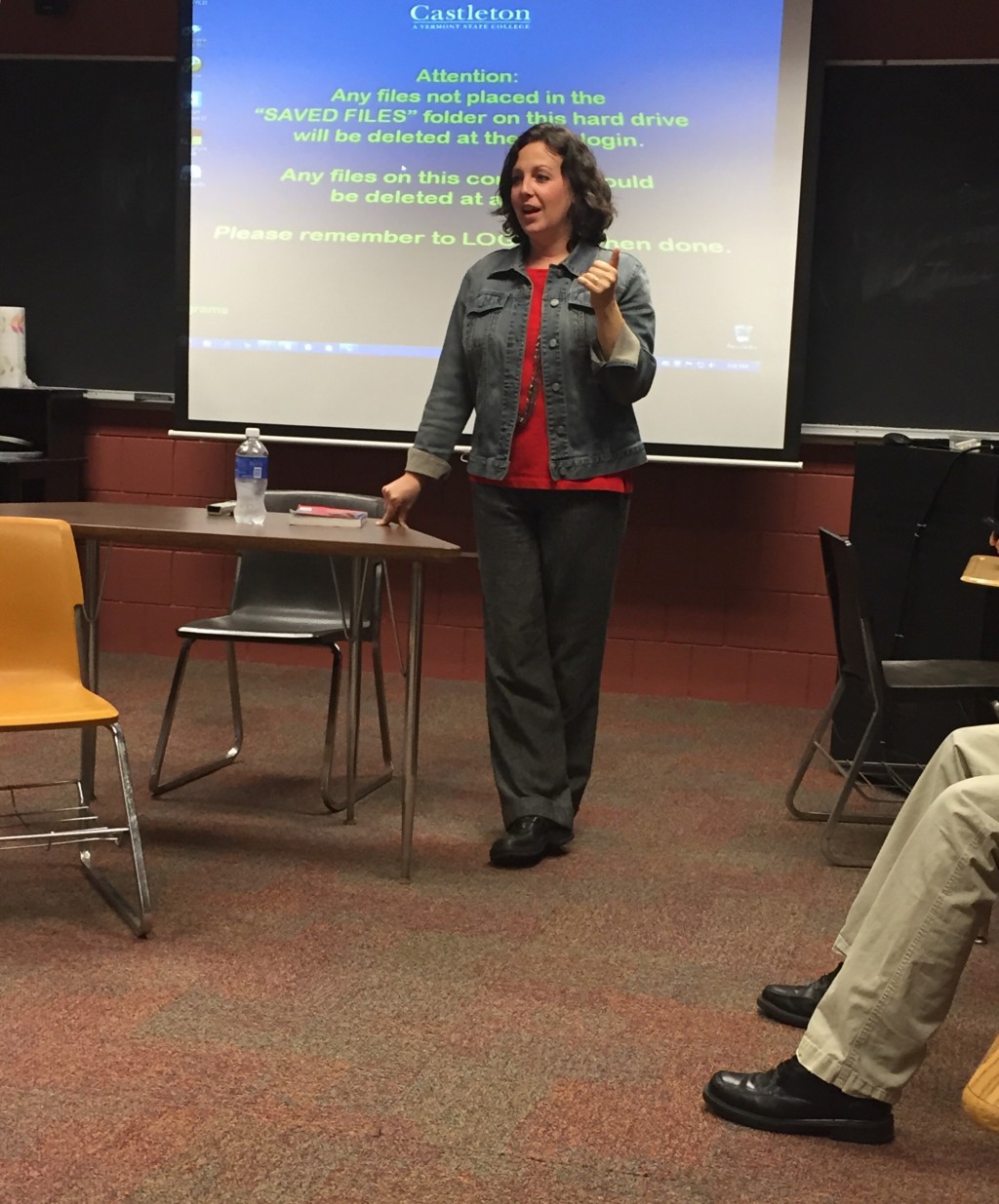 Cowden brings experience to the classroom