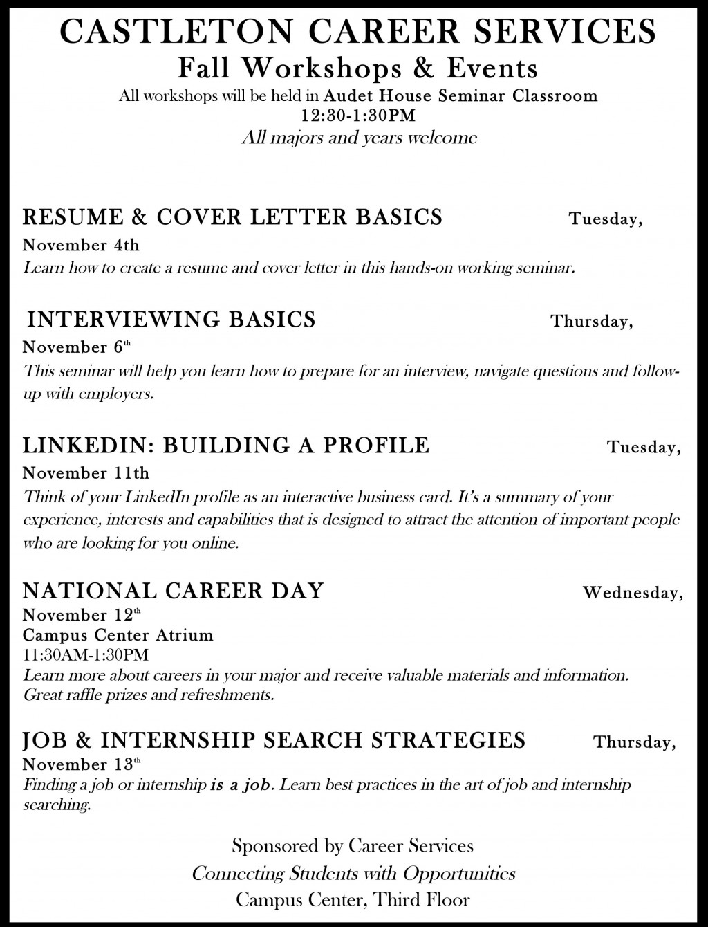 National Career Day