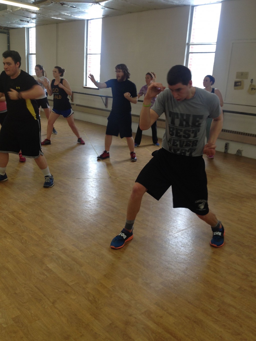 Kickboxing class about more than just exercise