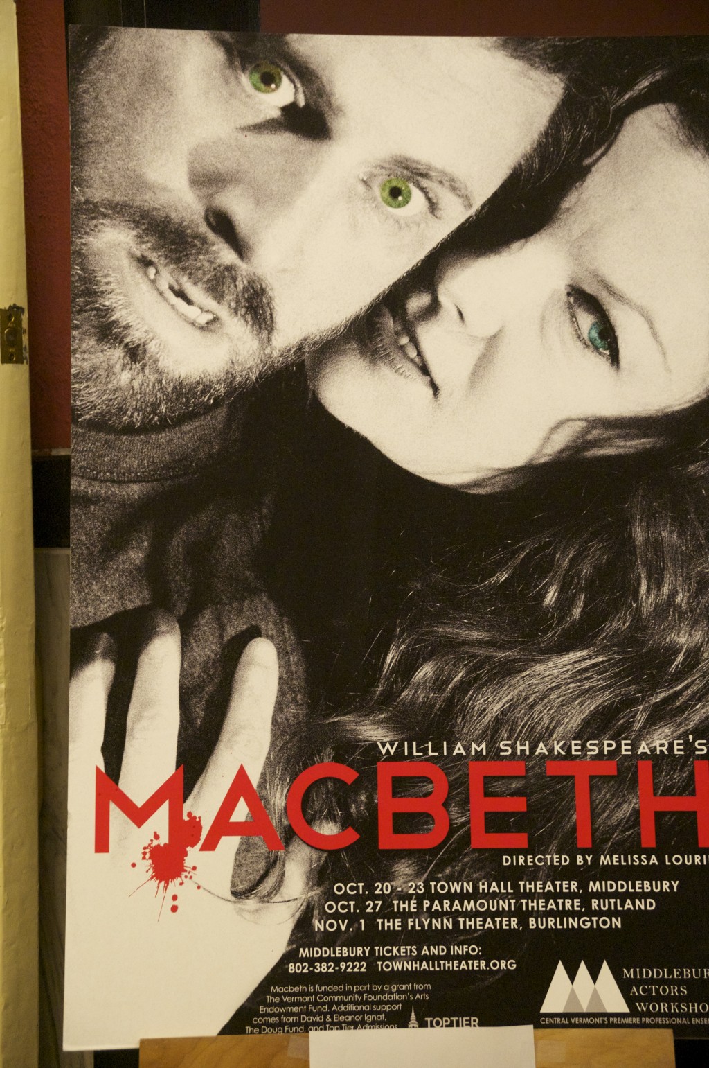 Theater professor stars in Macbeth
