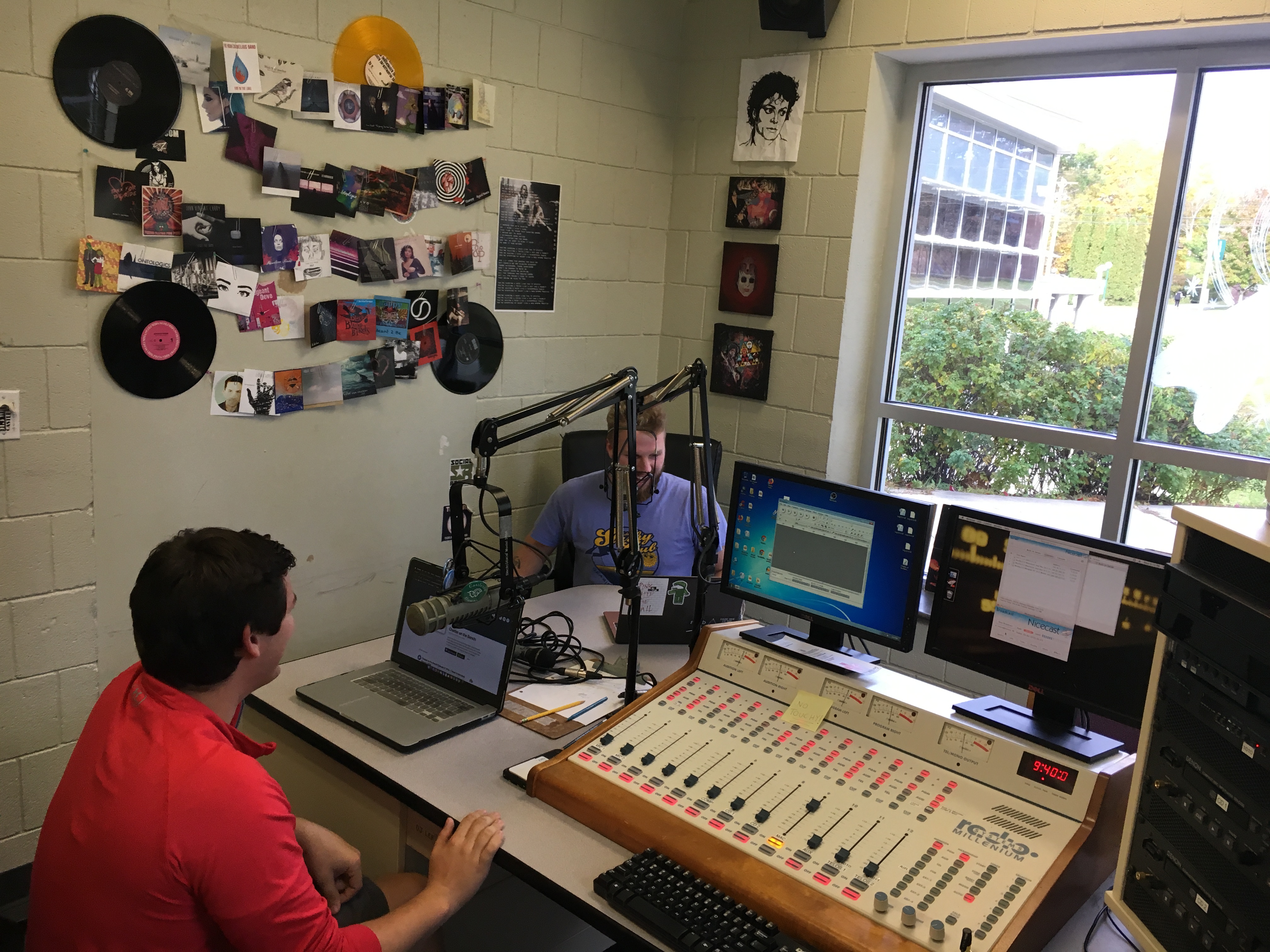 Student duo starts podcast