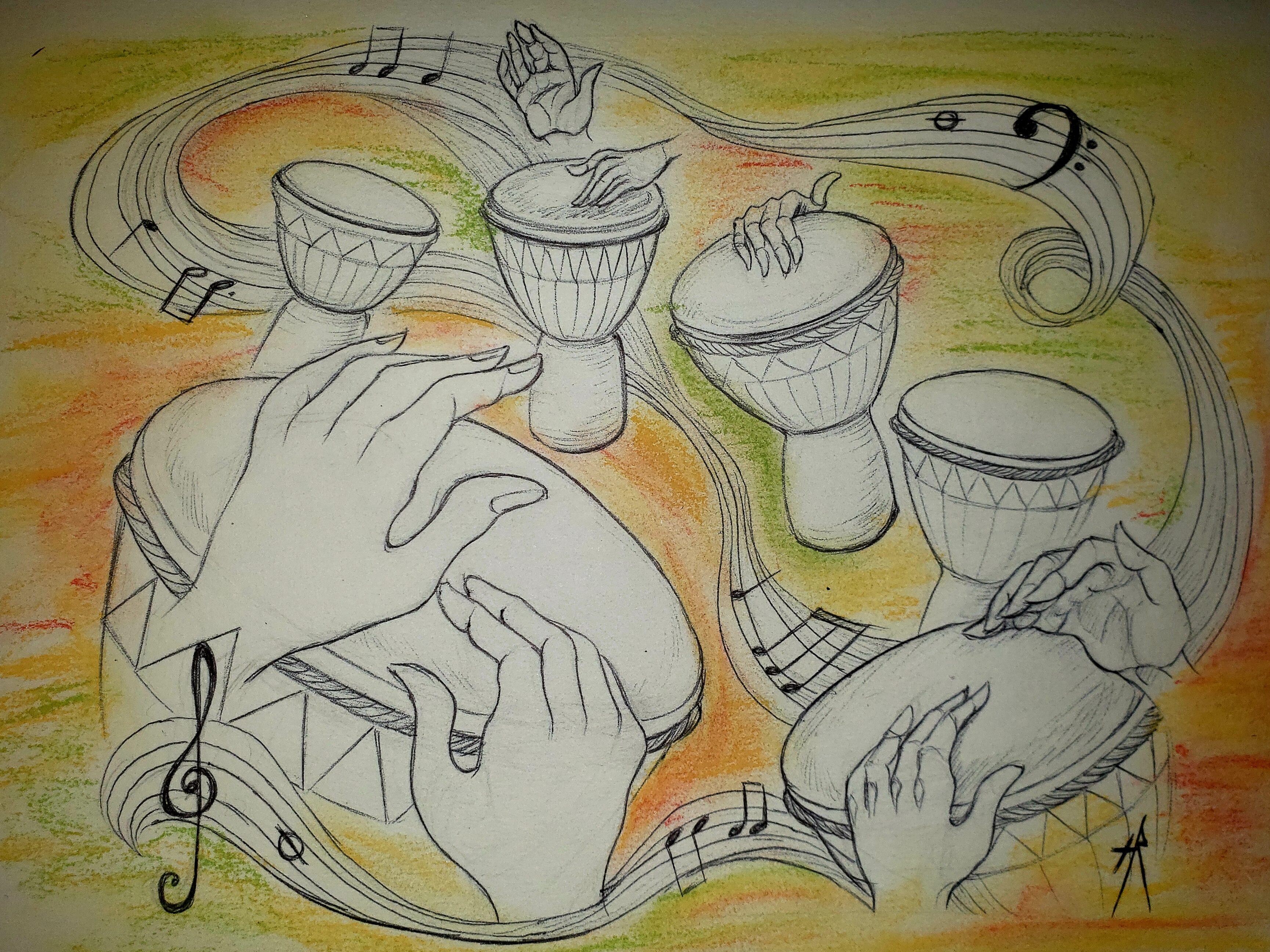 Djembe drums connect music to soul
