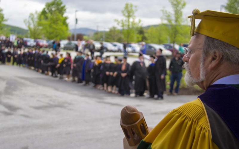 A professor’s graduation day void