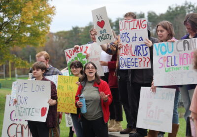 Students, faculty upset over admin. cuts