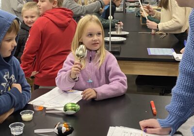 First-graders learn about physics